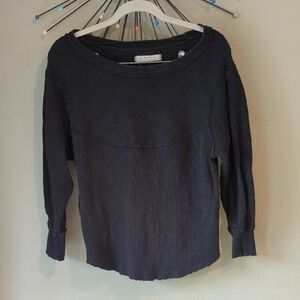 We The Free OG Top Washed Black Women's Size XS By Free People